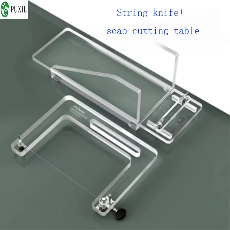 Maodoujia handmade soap cutting tool, acrylic steel wire knife, string knife, soap cutting table