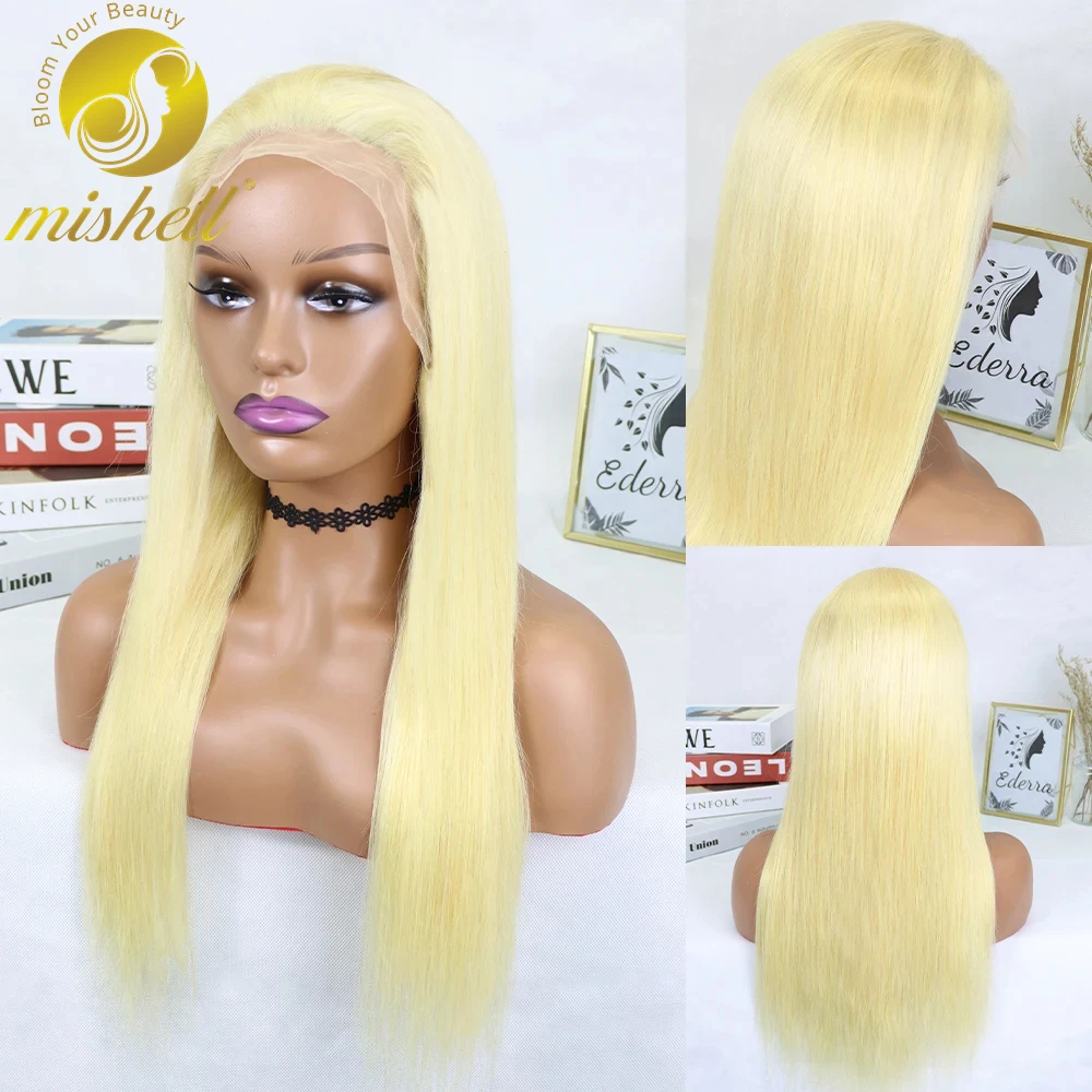 

28 30 Inches Blonde 13x4 Transparent Lace Frontal Wigs Straight Human Hair Wigs Brazilian Remy Human Hair Wigs for Black Women