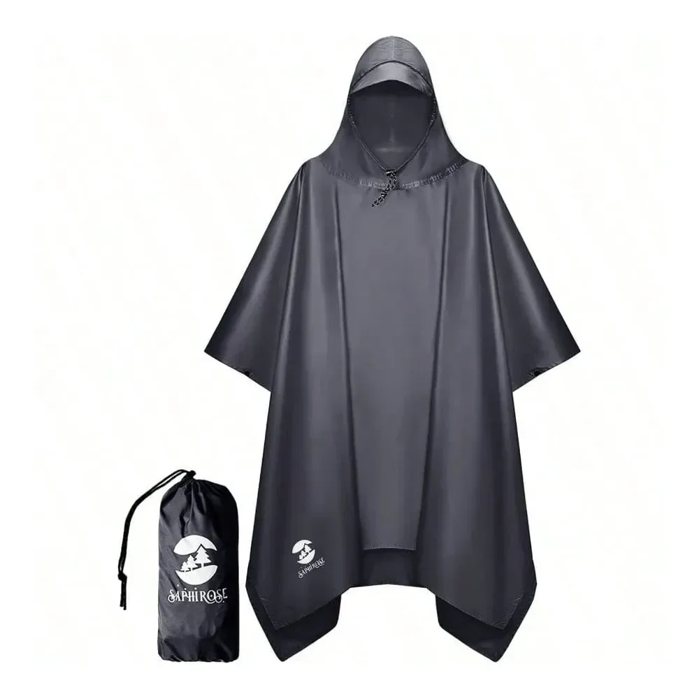 

Rain Poncho Waterproof Raincoat Men Women Adults