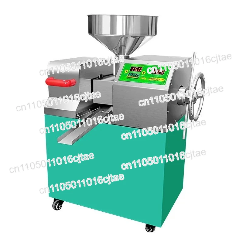 

P10 Intelligent Small Commercial Oil Press 220V/110V Automatic Stainless Steel Oil Press 2000W Power 9-15KG Per Hour