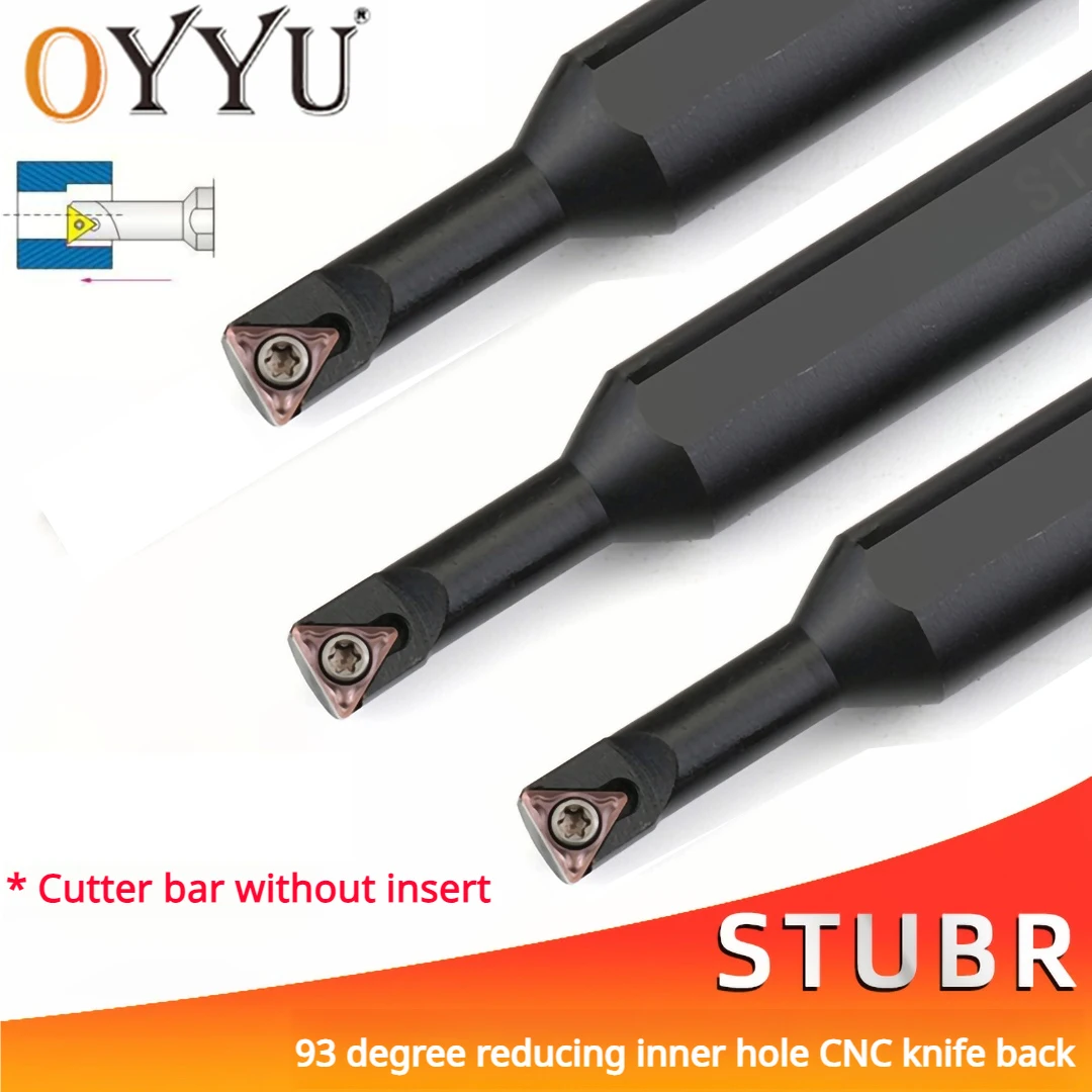 

OYYU S06J-STUBR06 S06K-STUBR06 S05K-STUBR06 Small Head Internal Tools Holder S06J S06K S05K S06K S07K S07M STUBR06 A08 A16 A12
