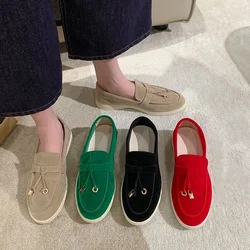 2024 New summer Women's Sneakers Flat Casual Shoes Slip On Ladies Loafers Plus Size 43 Vulcanized Shoes Walking Sneaker