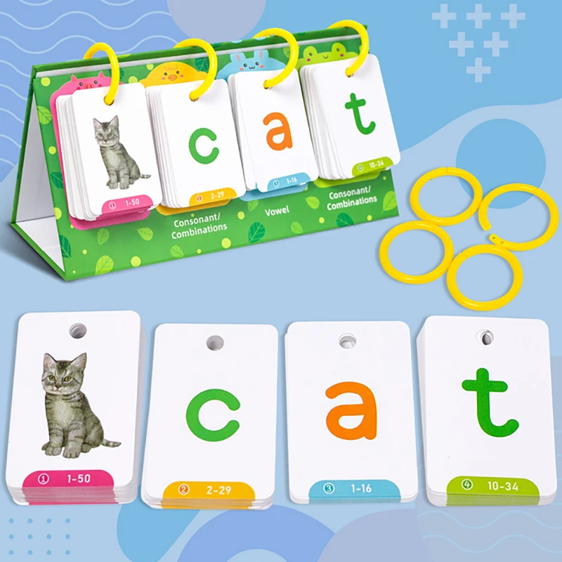 

Sight Words Activity Tool Phonics CVC Words Flashcards Special Education Speech Therapy Aid
