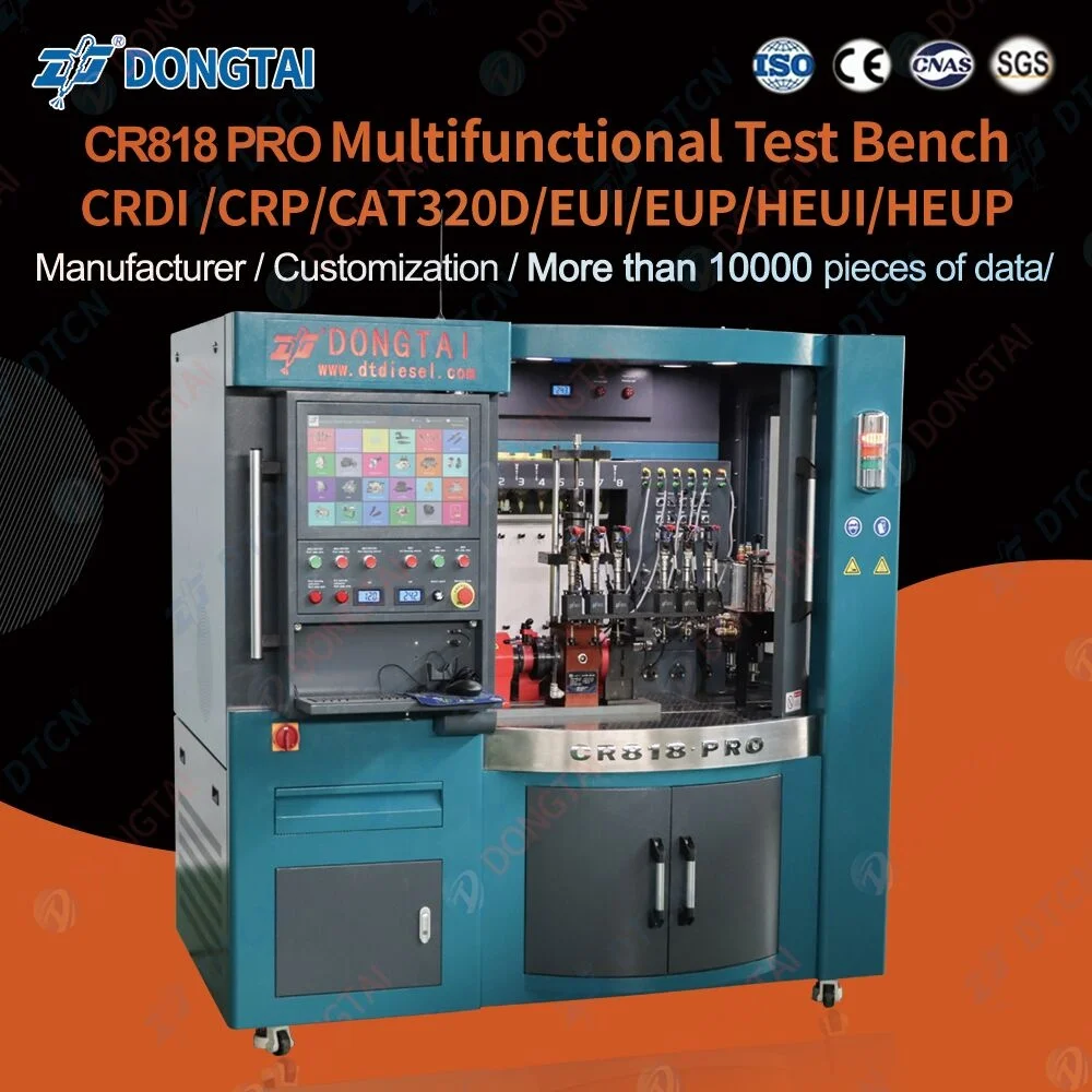 CR818-PRO Banco Common Rail CRI CRP HP0 HP5 HP6 320D