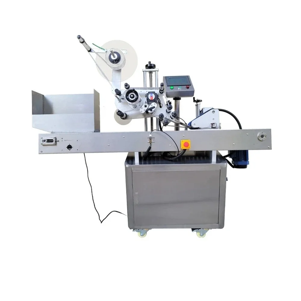 LT-330 Fully Automatic Cos metic Aluminum Plastic Soft Round Tube Pencil Paging Labeling Machine Laboratory Tube Labeler Machine
