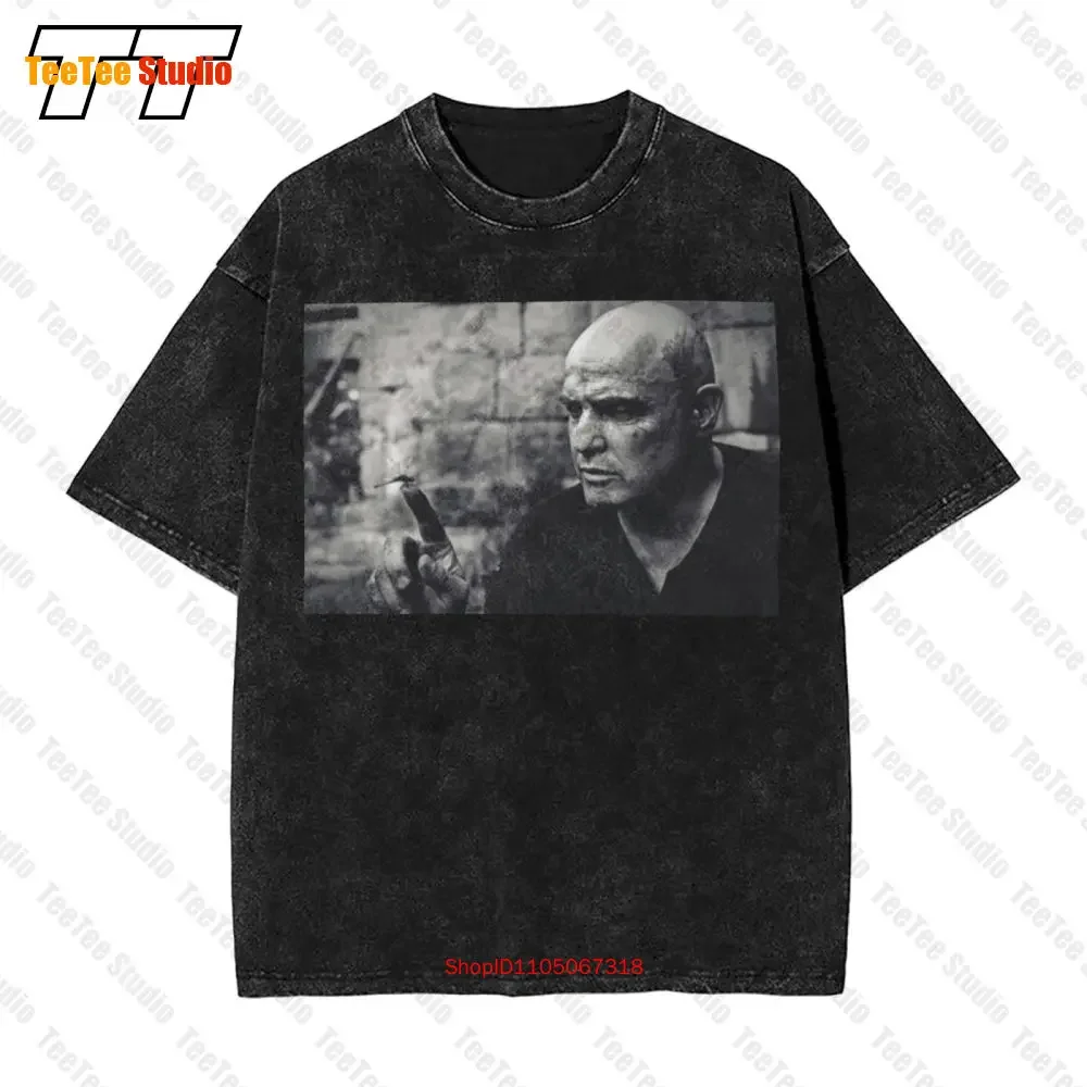 Marlon Brando Apocalypse Now Colonel Walter E. Kurtz Vintage Oversized T-Shirt HEKX