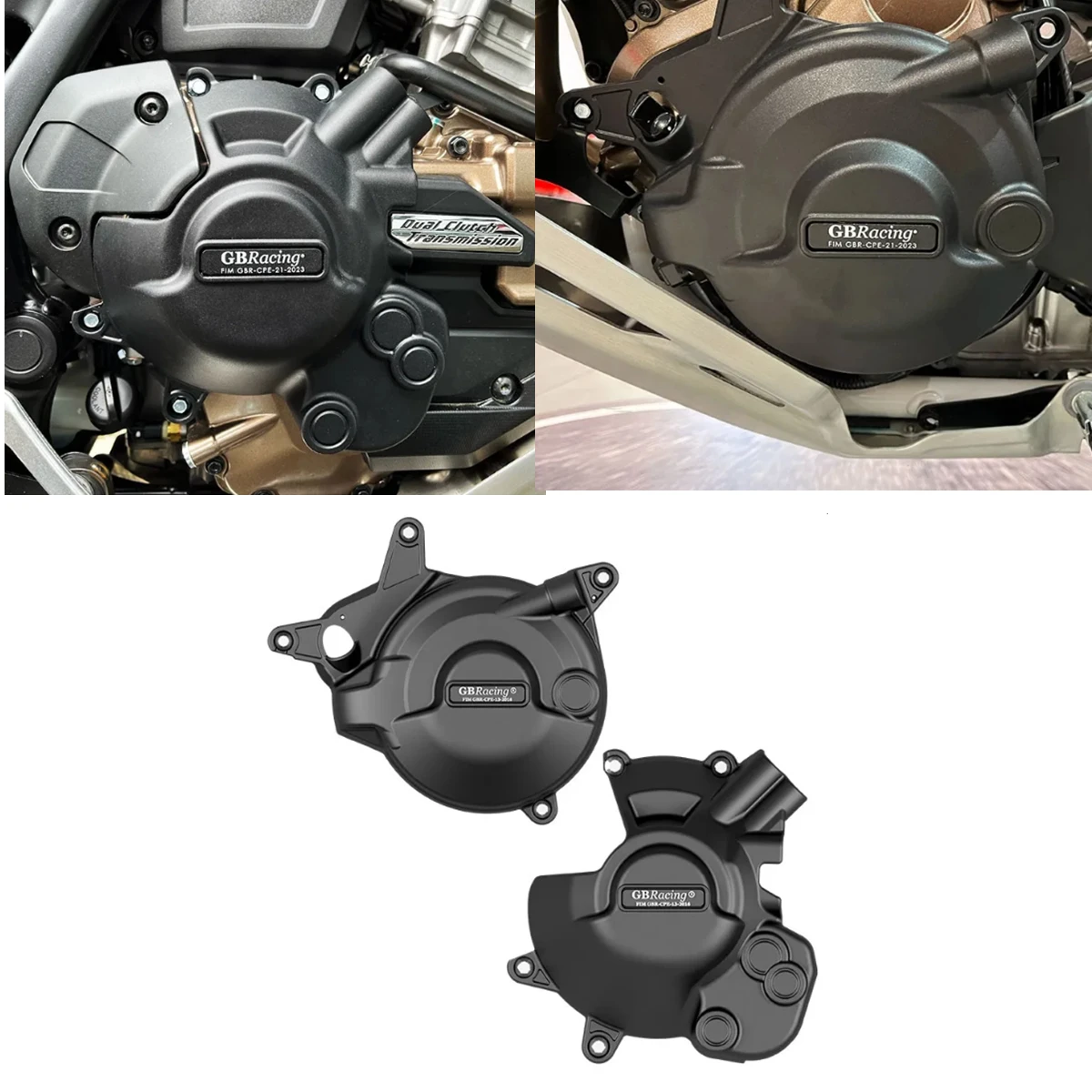 

For HONDA AFRICA TWIN DCT AFRICA TWIN ADVENTURE SPORT CRF1100L DCT 2020-2024 2023 2022 Motorcycles Engine Cover Protector Case