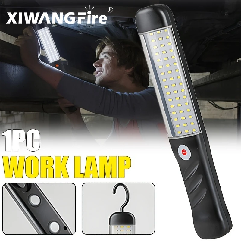 

Powerful LED Work Light with Magnet lighting Flashlight Car Garage Mechanic Lamp USB Charging Torch COB Emergency Light