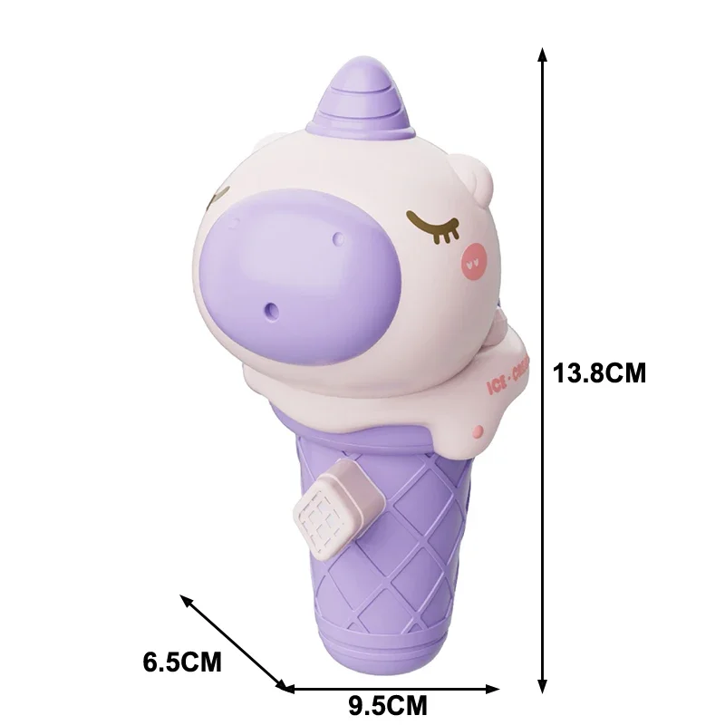 1 Piece Cartoon Ice Cream Spray Guns Portable Summer Water Gun Toys Seaside Pool Water Guns Adult Children Toy Party Gifts