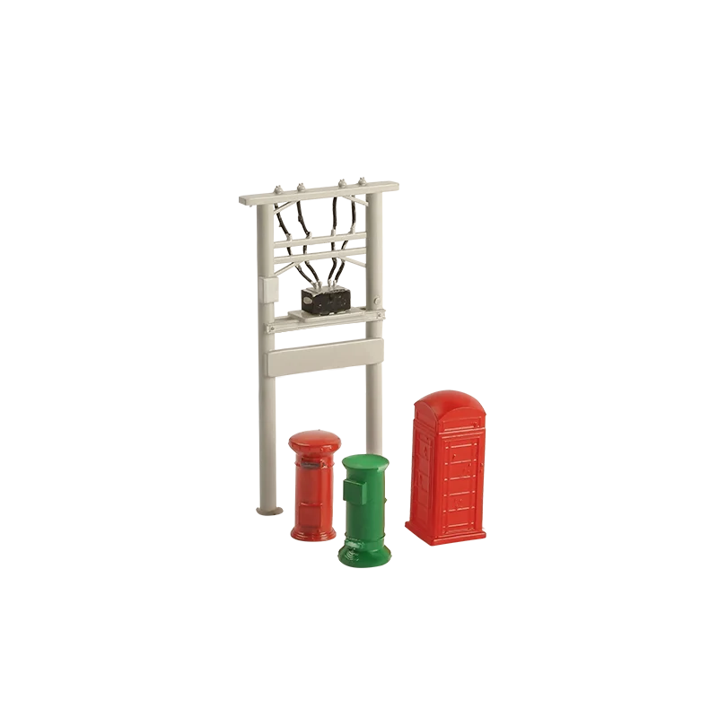 Kicarmod 한정판 우체국 시리즈 키트, 체중계 다이캐스트 모델 자동차 팬을 위한 절묘한 피규어, 1/64 체중계