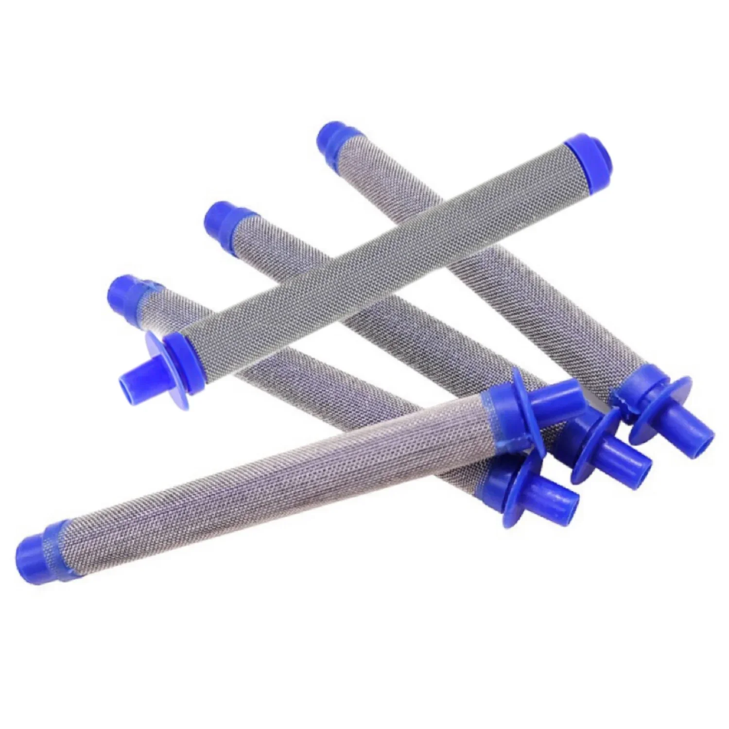 Topspray 5pcs Blue Airless Spray Gun Filters, 60 Mesh Replacement High Pressure Spraying Accessories