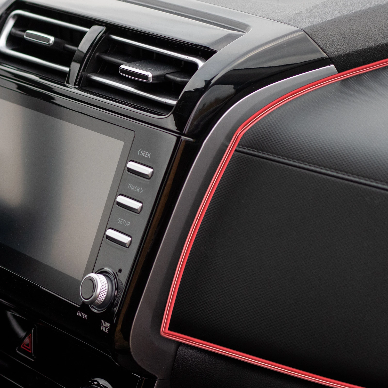 

Interior Decorative Strips Universal Accessories Flexible Trim DIY Dashboard Moldings Door Panel Inserts Vehicle Body