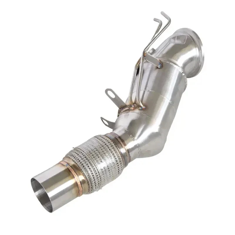 Stainless Steel High Flow Downpipe with Catalytic Converter X3/X4 G01/G02 2.0T B48TU2 2024-2025