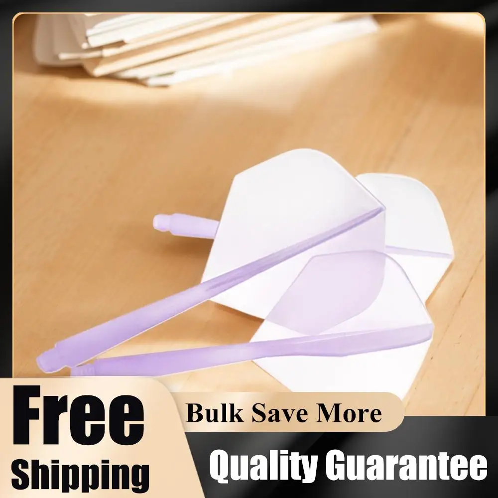 

3Pcs Transparent Darts Tail Anti-fall Professional Darts Integrated Dart Shaft and Flights Plastic Dart Accessories