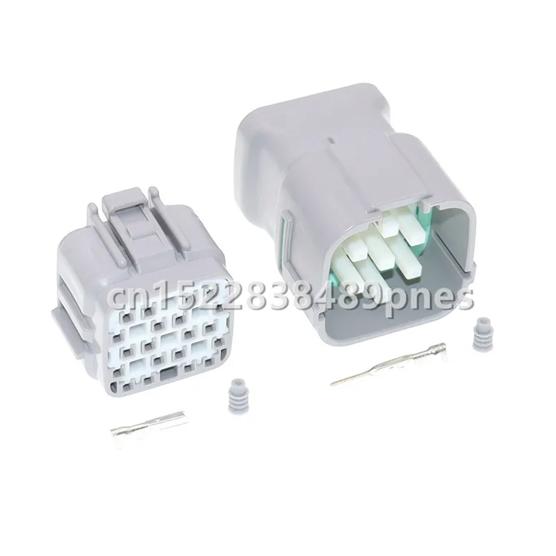 20 Pole Car Excavator Hydraulic Pump Waterproof Wiring Harness Plug 6189-0714 6188-0494 Auto Electrical Control Board Socket