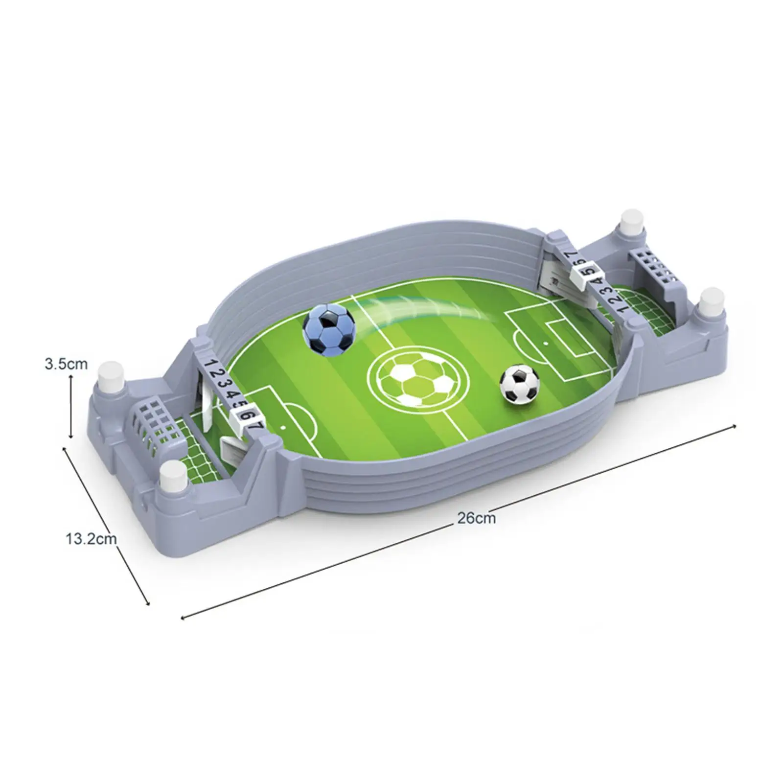 Table Soccer Tabletop Football Sport Game Toy Interactive Toy Tabletop Football Pinball Games Football Board Game for Family