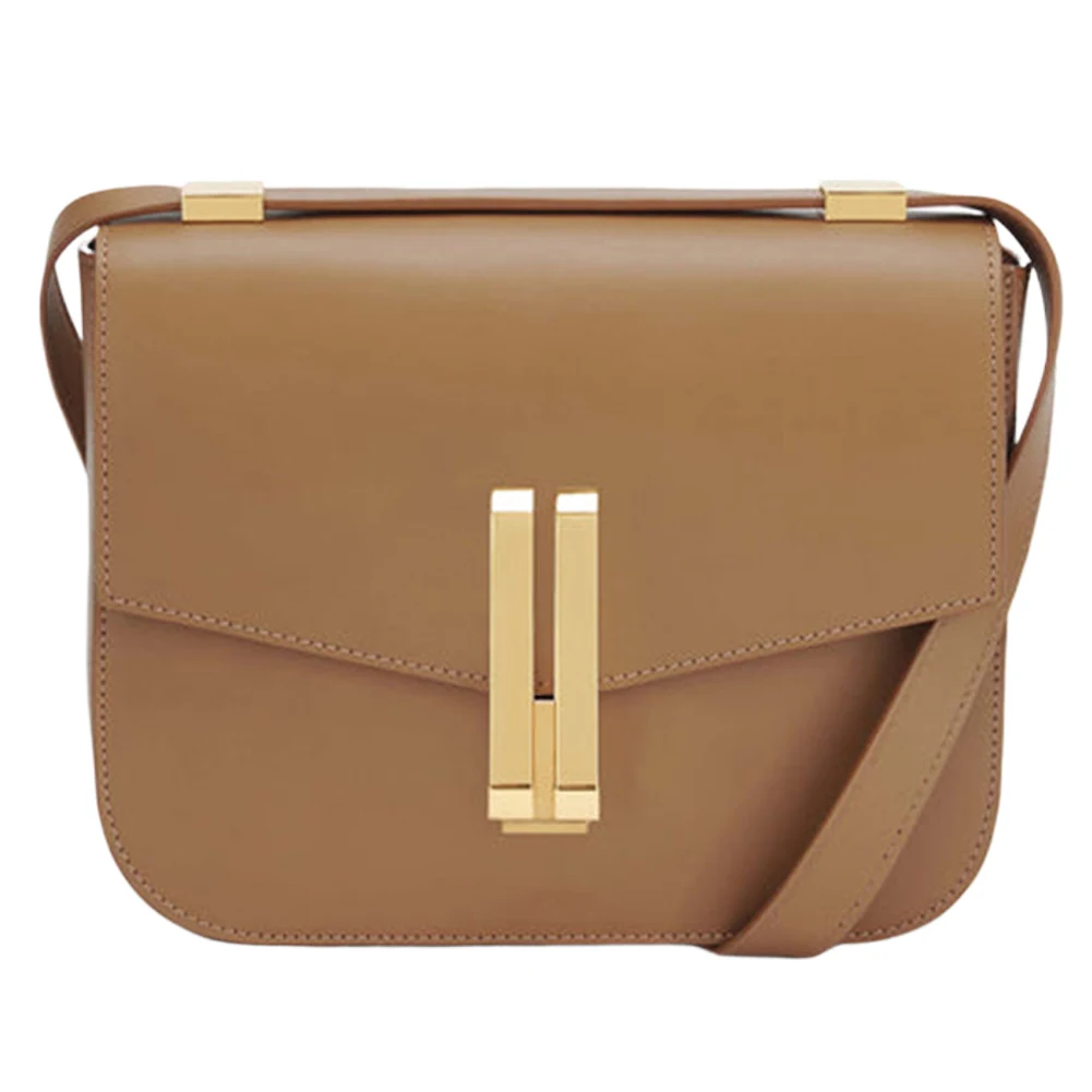 Bolsa tote pequena feminina de grande capacidade, bolsa de ombro quadrada pu, bolsa de transporte da moda, alça ajustável, fecho de ferrolho para festas e férias