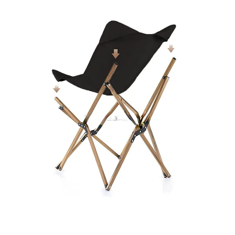 

Modern Design Dining Chair With 4 Legs Folding Chair Camping Outdoor