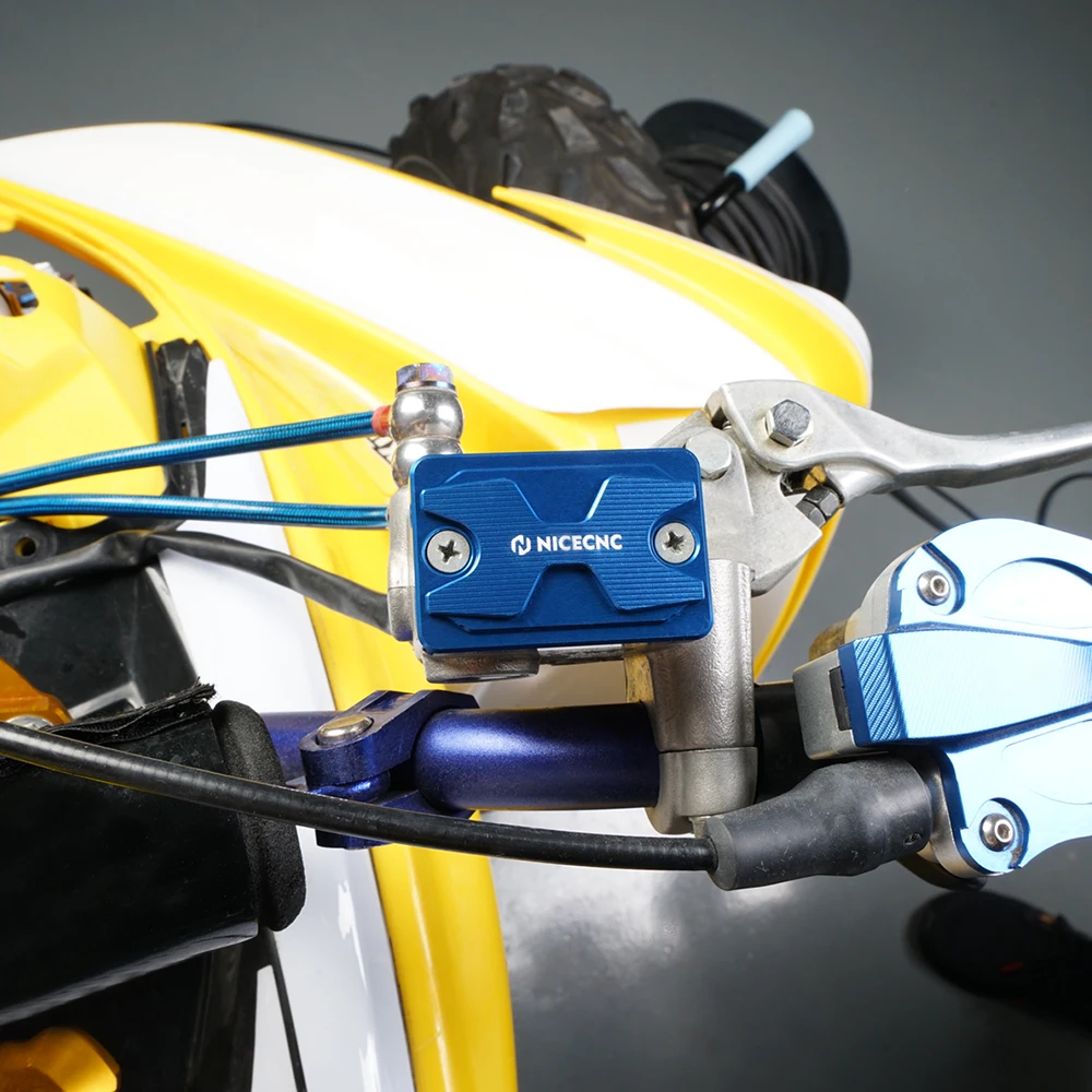 

NiceCNC для Yamaha RAPTOR 700 700R 125 250 GRIZZLY 700 550 YFZ450R крышка переднего тормозного бачка B16-F5852-00-00 ATV