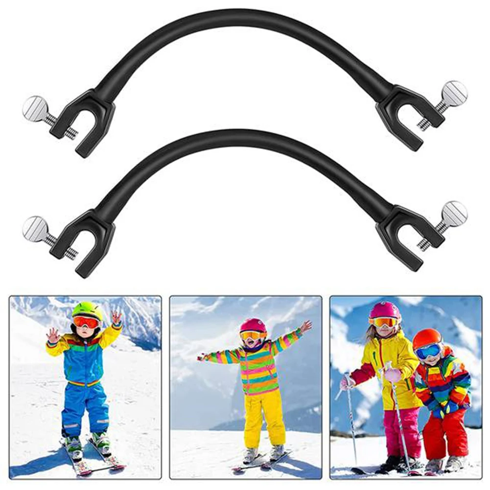 

[NEW!ABKG】 2 Pcs Ski Tip Connector Snowboard Connector Snowboard Clip Outdoor Sport Snowboard Holder Connector
