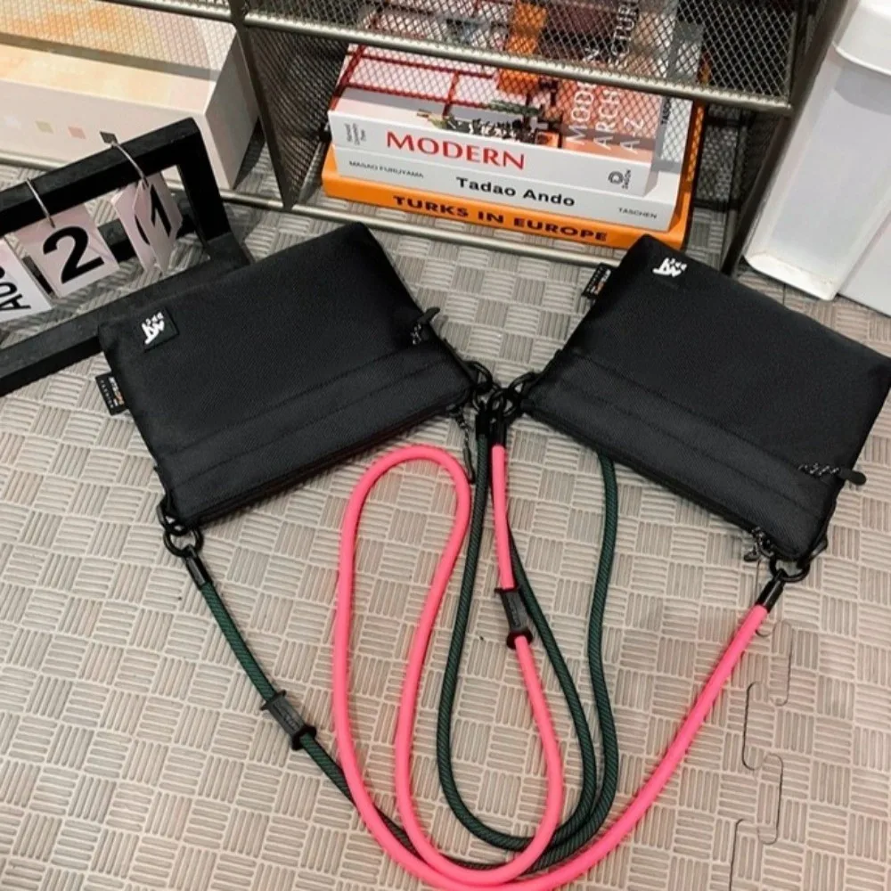 

Portable Oxford Cloth Messenger Bag Coin Purse Large Capacity Man Mobile Phone Wallet Multi-function Shoulder Bags