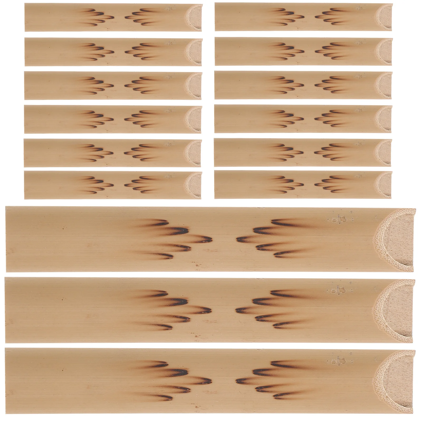 

15Pcs Bamboo Whistles Musical Instruments Funny Outdoor Call Mini Whistling Flutes Lightweight Practice Instruments