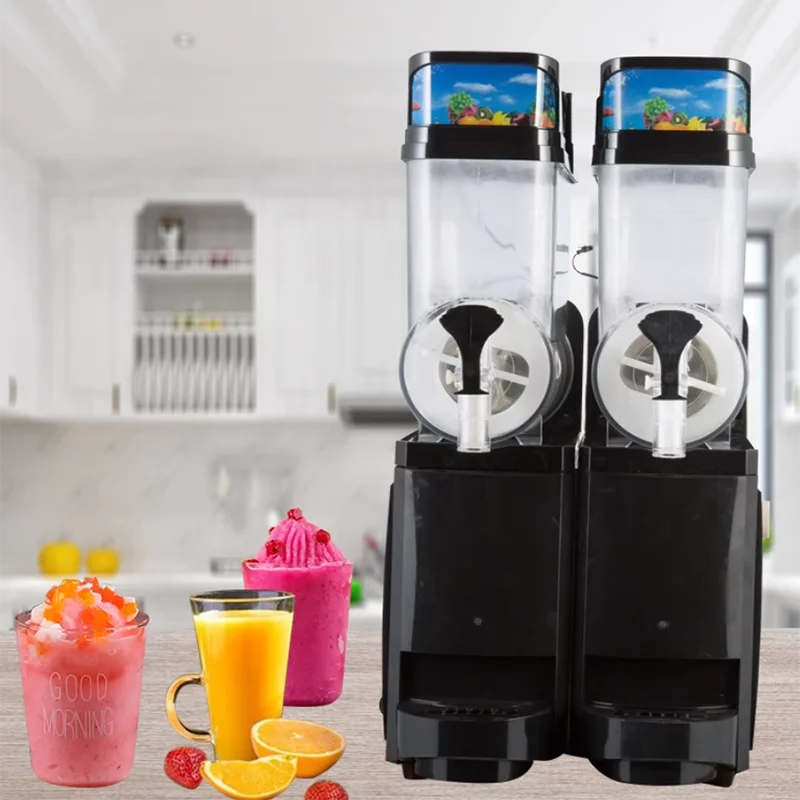 

2025 Новая тенденция, коммерческие 3-х резервуарные машины для ледяной слякоти, промышленная машина для слякоти с изготовлением мороженого