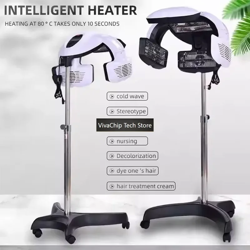 VivaCTHair Salon Special Flying Saucer Styling Hair Color Perm Care Instrument Vertical Hair Dryer Drying Heating Instrument Who