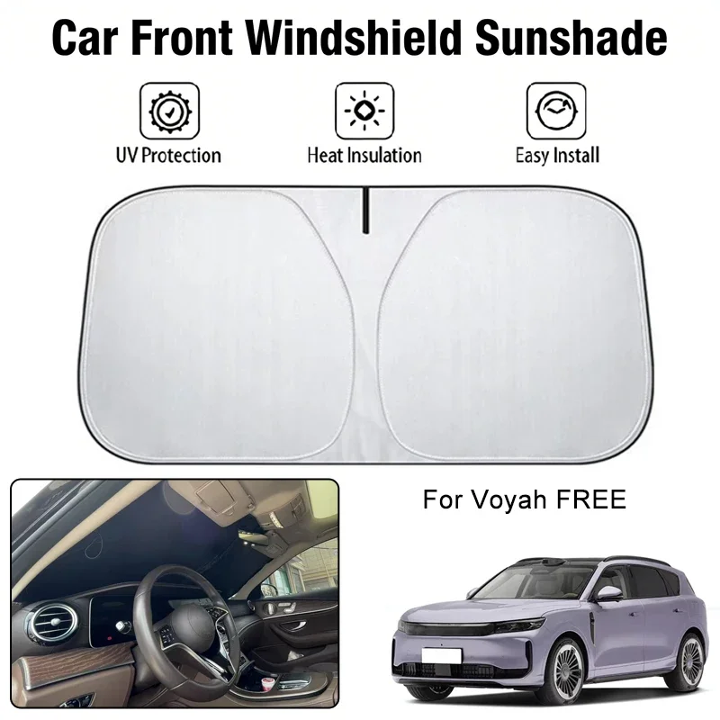 

Foldable Car Windshield Sun Shade UV Block Heat Insulation For Voyah FREE Interior Protection Accessories