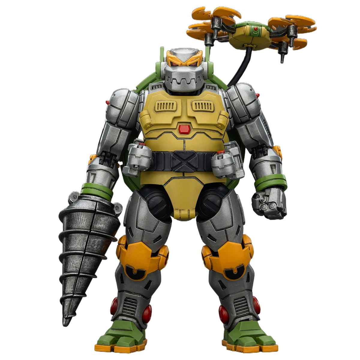 

HIPLAY JOYTOY TMNT Metalhead Leatherhead 1/18 Scale Action Figure