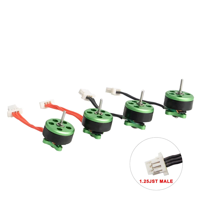 Mini Drones 4PCS A0802 SE0802 BE0802 1-2S 17000KV Green Yellow Brushless Motor for Mobula7 Snapper7 Mobula6 RC Quadcopter