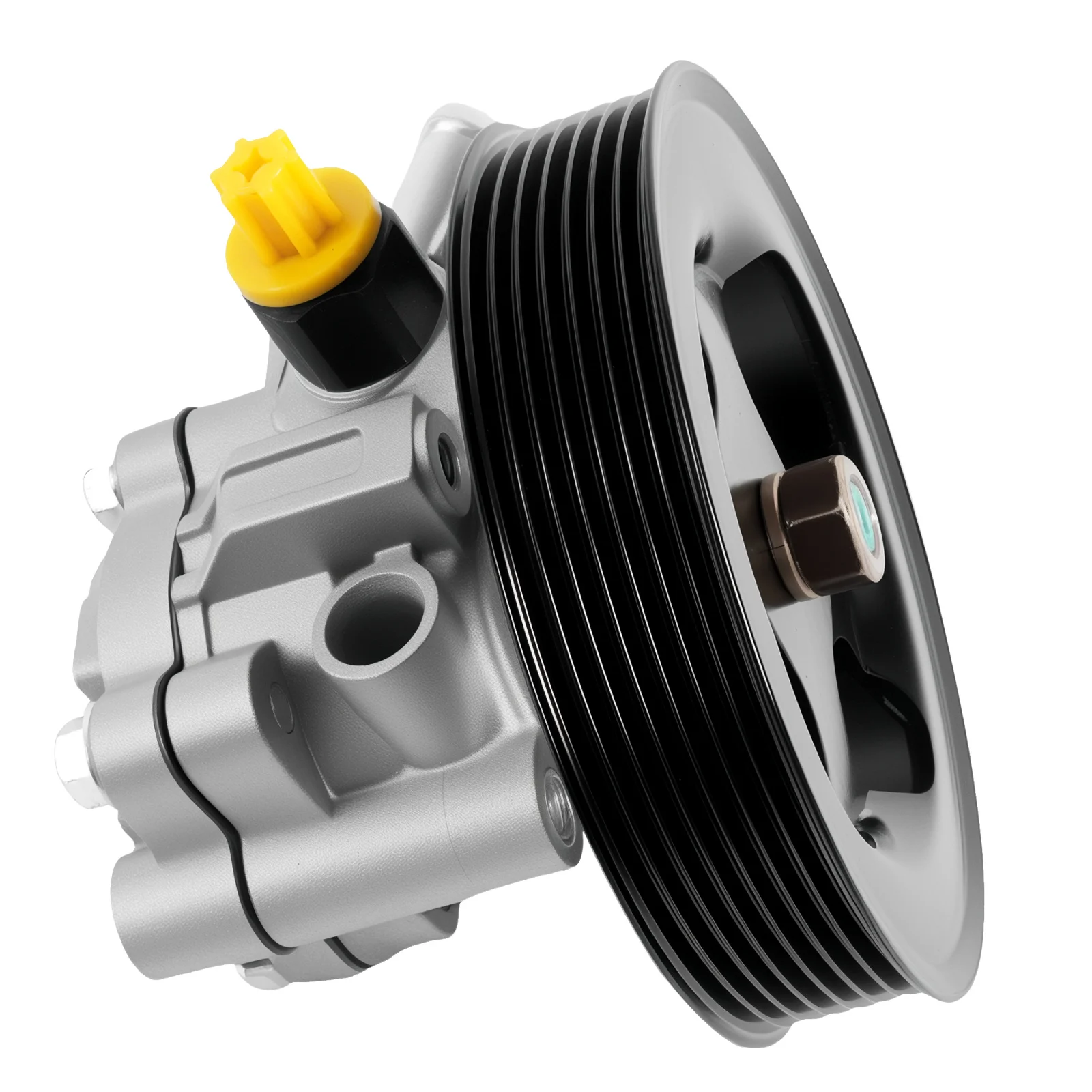 Power Steering Pump with Pulley For Nissan Pathfinder Titan Armada Infiniti QX56 V8 5.6L 49110-ZV00A 49110ZV00A 21-494 990-1143