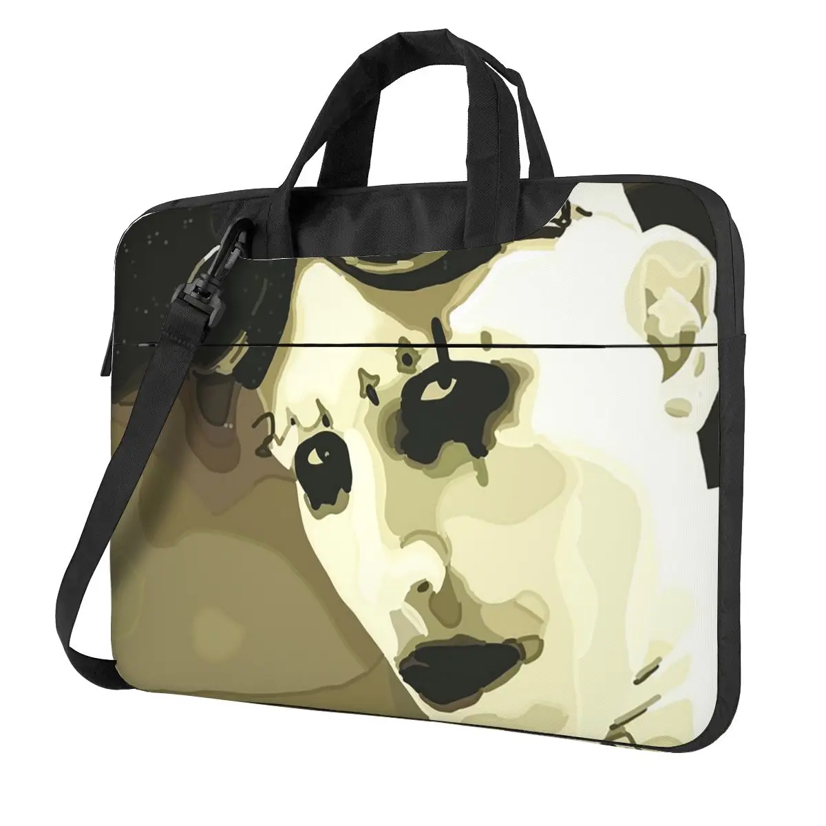 Marilyn Manson Glitch Fan Gift Music Crossbody Laptop Bag Case  Resistant Protective Notebook Pouch for Macbook Pro Lenovo