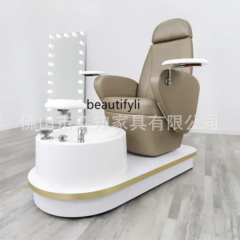 smt03 SS newNew foot chair high-end sauna foot bath club eyelashes manicure pedicure sofa pedicure chair salon