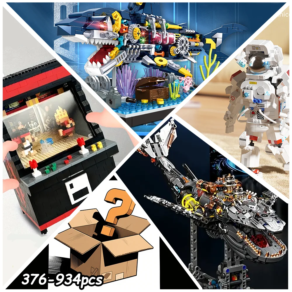 Random building block blind boxes, over 200 styles, randomly dispatched, bringing you a lot of surprises
