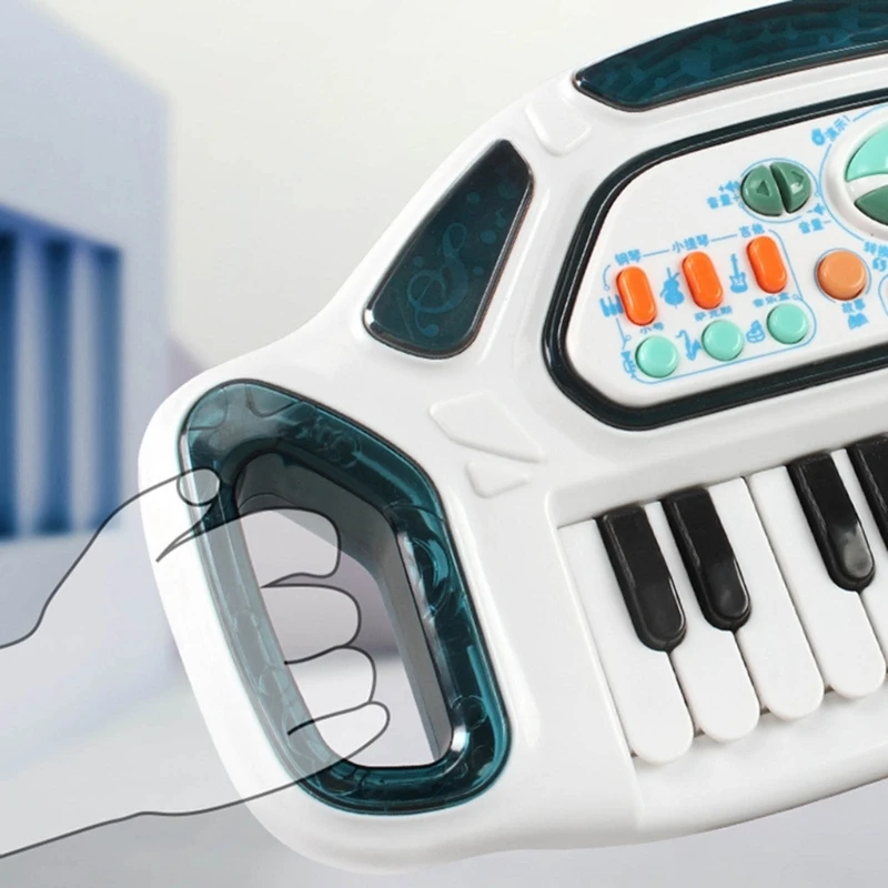 ピアノ音楽ゲーム BabyPiano キーボード 電子オルガン 音楽玩具 BabyPiano おもちゃ 音楽玩具 教育玩具 ミュージックライト付き