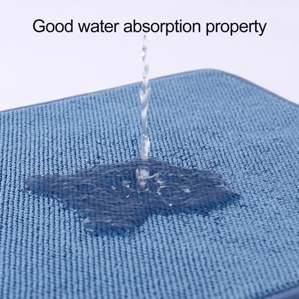 Quick-drying Placemat Easy-clean Place Setting Pad Microfiber Drying Mat Super Absorbent Quick-dry Dish Pad for Tableware