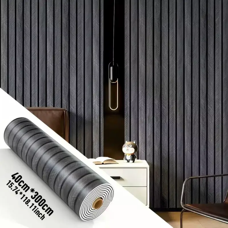 Self Adhesive Wood Grain Wall - Pvc Panel Background 评论和价格