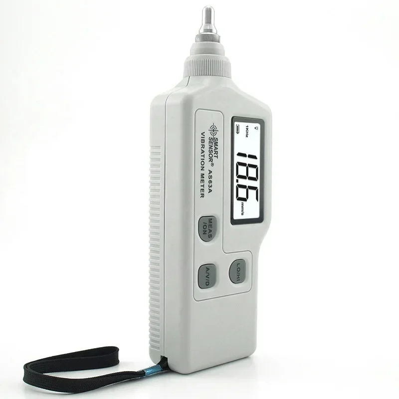 2026//Smart Sensor AS63A Vibration Meter Portable Machinery Handheld Detector Vibration High Precision Vibration Meter