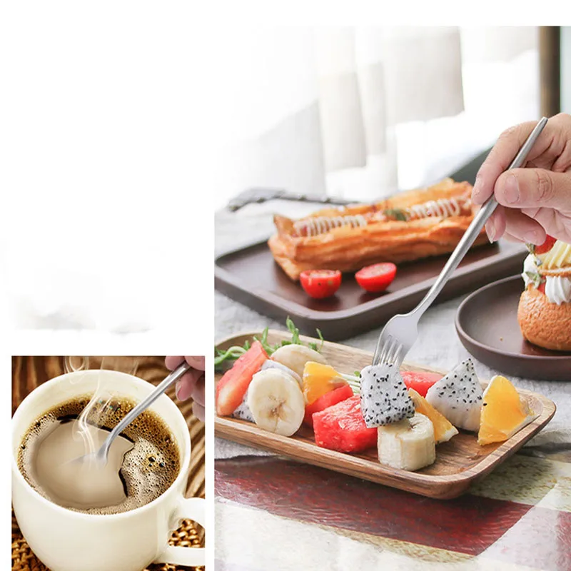 Stainless Steel Silver Round Spoon Frosted Round Spoon Hotel Home Kitchen Utensils Set Multifunctional Round Spoon C1