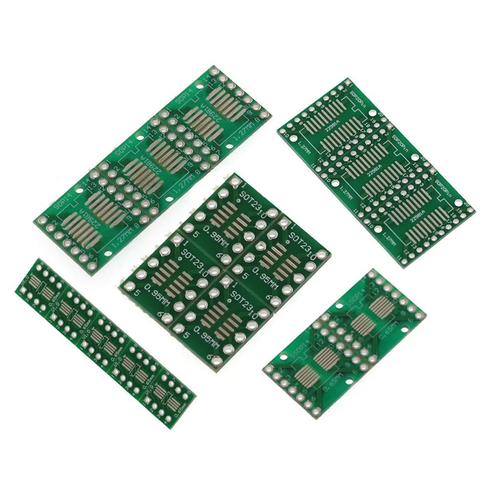 New Convertor Adapter Board SMT DIP SOP MSOP SSOP TSSOP SOT23 for Electronic DIY Circuit