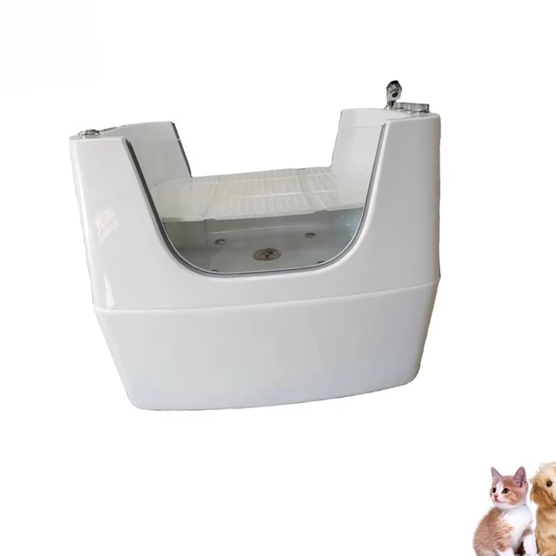 2026 Grooming Spa Pet Bath Machine for Dogs Cats: Bubble Ozone Milk Tub with Optional Features for Pet Supplies