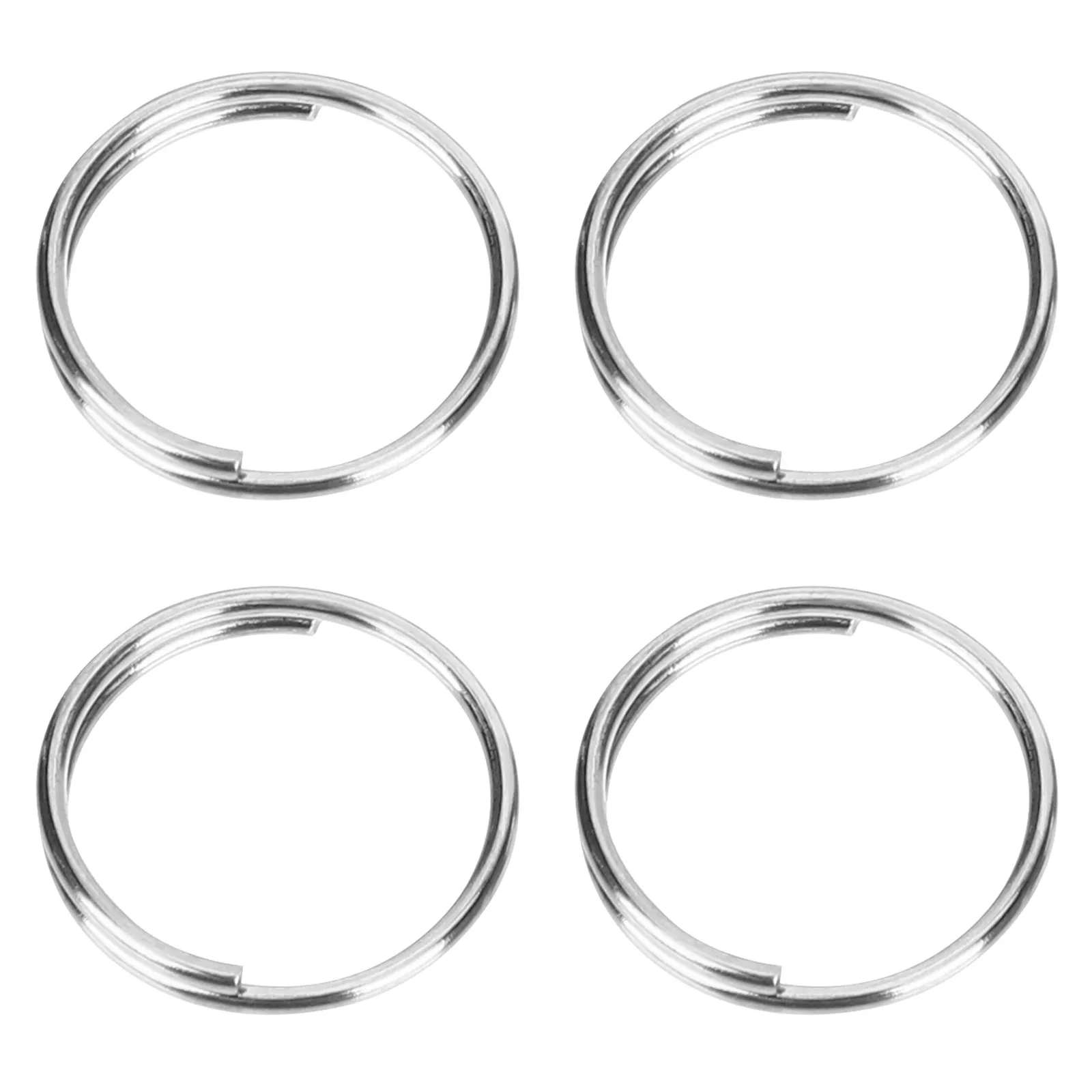 200Pcs Split Key Rings Round Metal Key Chain Rings for Keys Bundling Car Door Keys Hanging Tools DIY Jewelry Craft Supplies Bulk