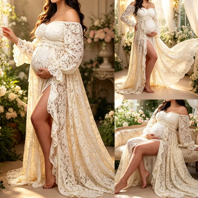 maternity-photoshoot-dress-set-for-pregnant-women-white-lace-off-shoulder-portrait-outfit-with-nursing-friendly-design-a2ub