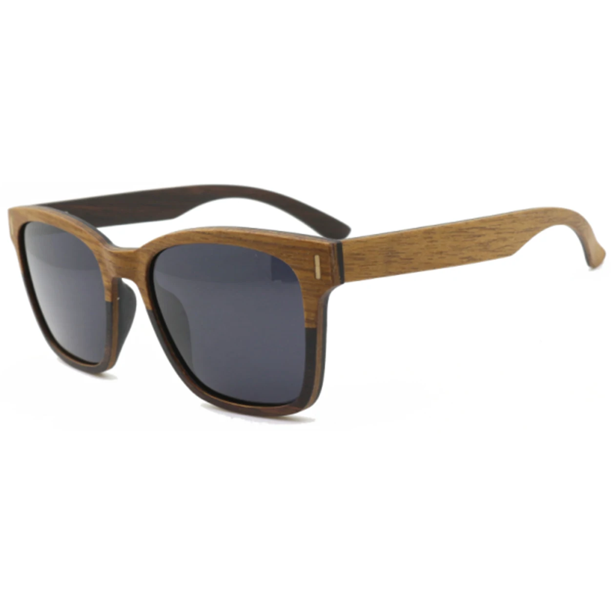 BerWer Polarized Wooden Sunglasses UV400 Natural Wood Sun Glasses for Men Women Eyewear Fashionable Outdoor Protection