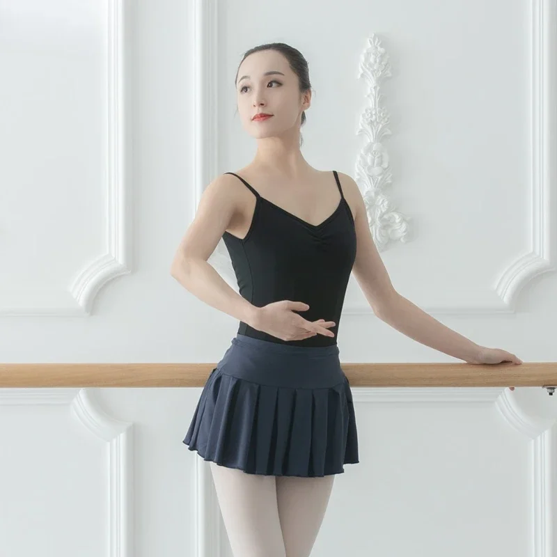 yesfashionable-comfortable-and-breathable-adult-ballet-dance-skirt-women's-senior-form-practice-skirt-slim-short-skirt-set