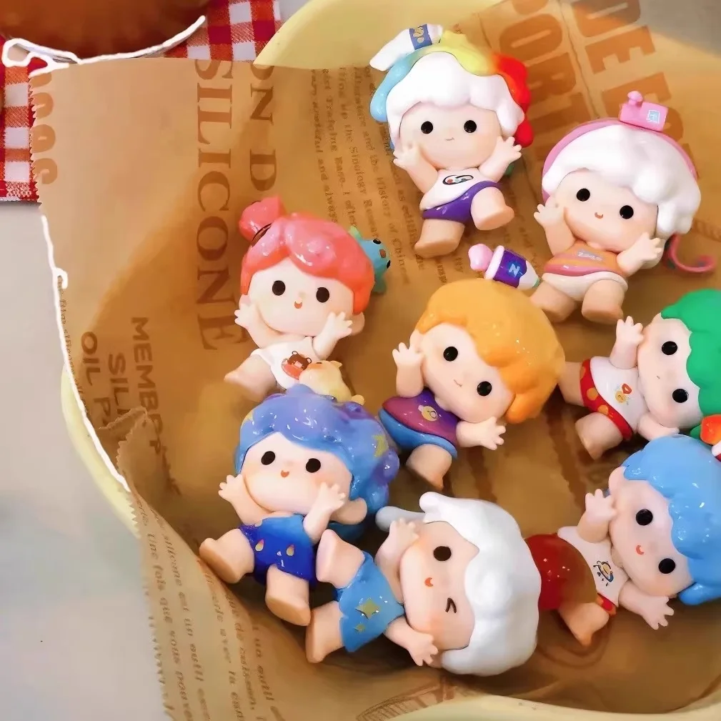 

Original Zozo Yoyo Lucky Double Treasure Series Blind Boxes Blind Bags Mini Figurines Ornaments Trendy Gift For Adult Collectors