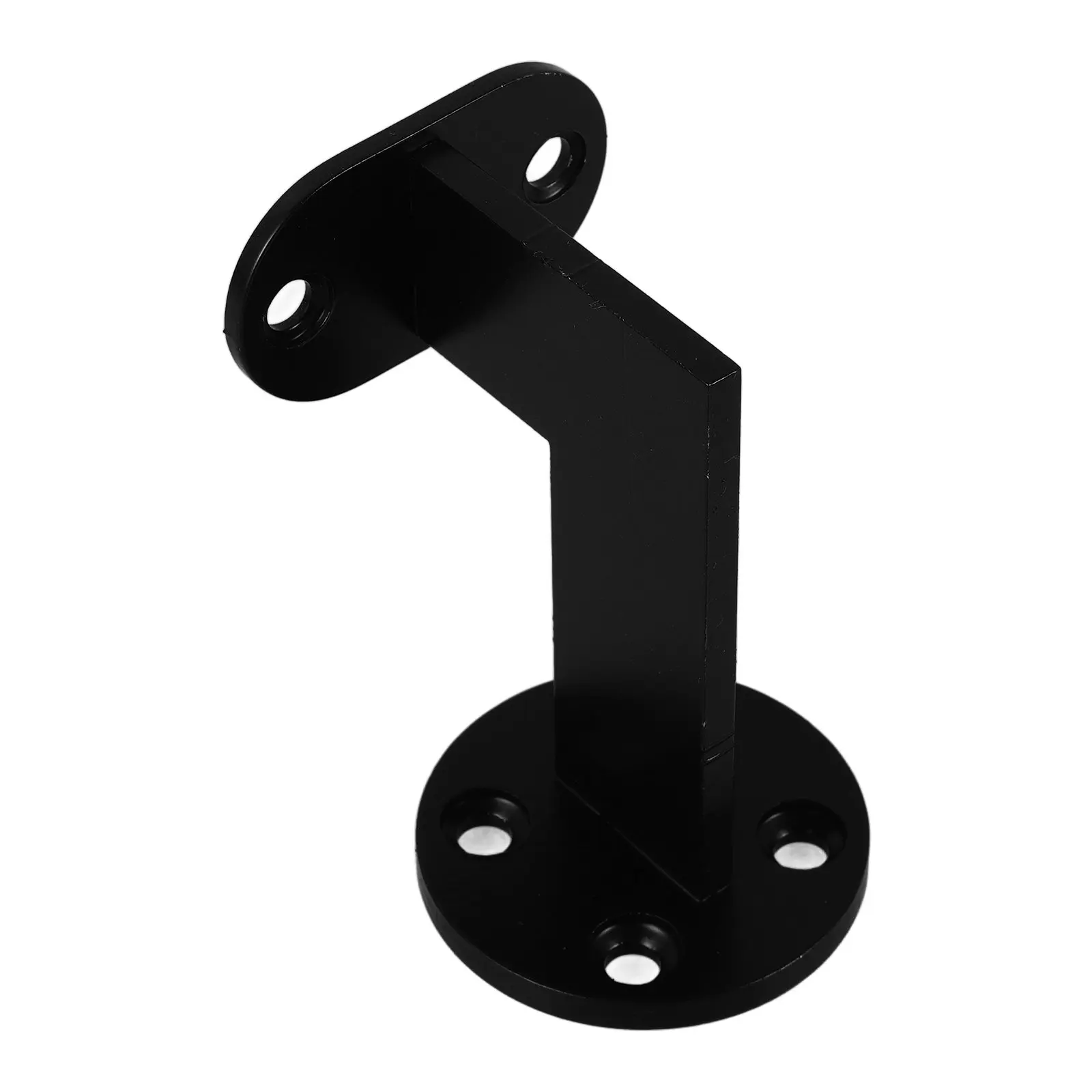 Stainless Steel Handrail Bracket Metal Wall Mounted Stair Railing Support Holder for Indoor Outdoor Stairway Banister Railings