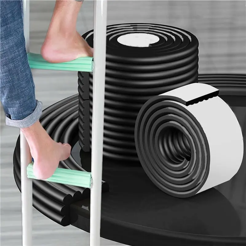 T21C 2X Bunk Bed Ladder Pads, Self-Adhesive Bunk Bed Ladder Cover, Soft Ladder Step Padding Loft Bed, Traction Treads