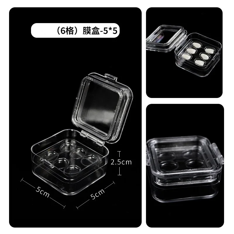 Veneer Pretreatment Patch Tooth Box Dental All Ceramic Veneers Denture Storage Boxes Portable Arrangement Cleaning Holder Cases